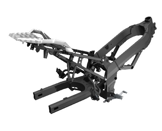 ALUMINUM TWIN-SPAR FRAME
